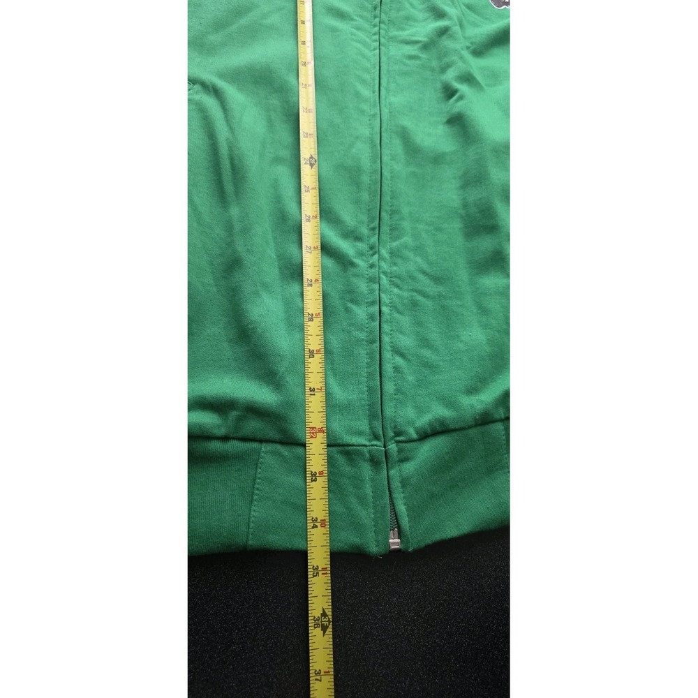 New Boston Celtics Majestic Bigman Track Jacket Green NBA Windbreaker Men 5XL - Picture 6 of 6